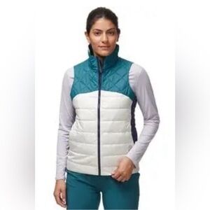 Flylow Laurel Down Vest XS Spruce Snow Astro